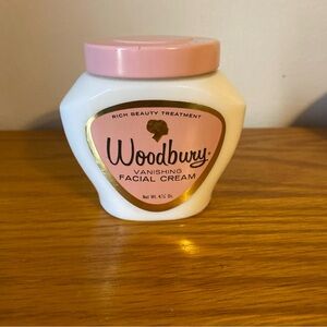 Vintage 1940’s Vanishing Facial Cream - Milk Glass Full Jar